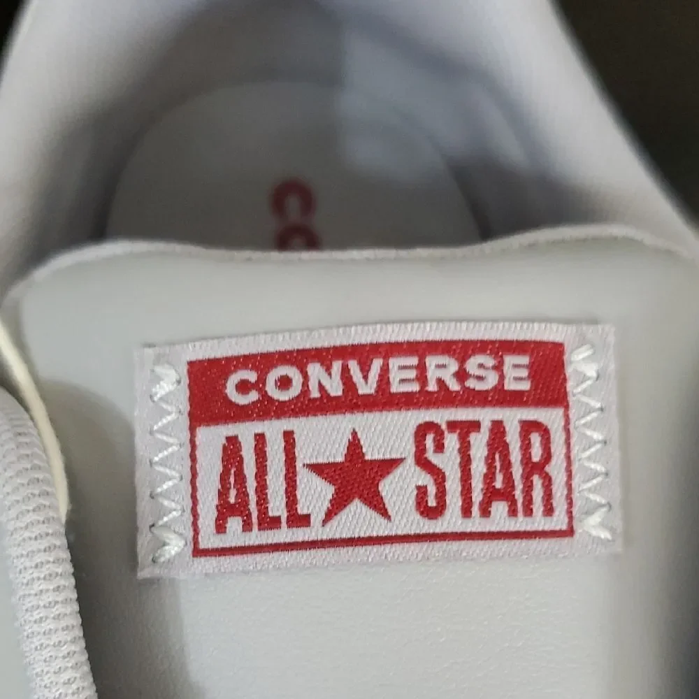 Converse Pro Blaze Classic Ox Grey Red Sneakers Unisex M10/W11.5 NIB - Picture 2 of 10